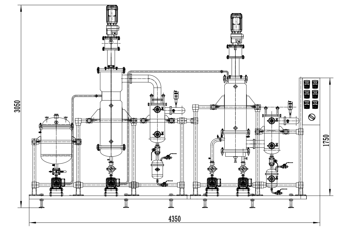 wiped film distillation system.png wiped film distillation system.png